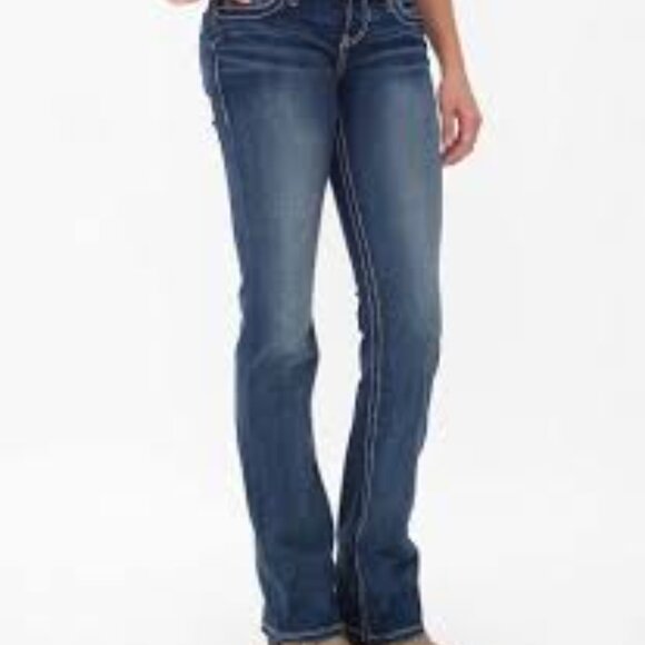 BKE Jeans Womens 28x29.5 Blue Sabrina Boot Cut Denim - Picture 1 of 11